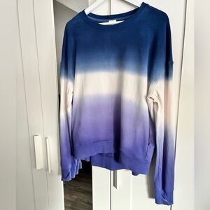IN MOTION Sweatshirt with Pockets | L | Multi Blue